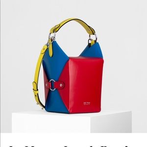 Jeff Wan handcrafted leather lunchbox purse